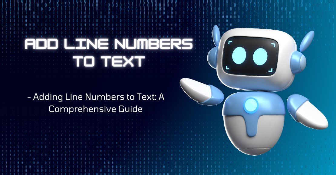 Adding Line Numbers to Text_ A Comprehensive Guide